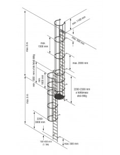 Krause RÖGZÍTETT LÉTRA...