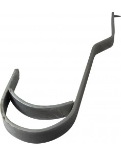 Krause tetőkampó sík és hullámos tetőcserepekhez NATÚR