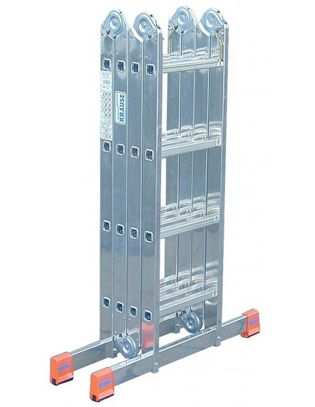 Krause Monto Multimatic Univerzális Csuklós Létra 4X4 Fokos