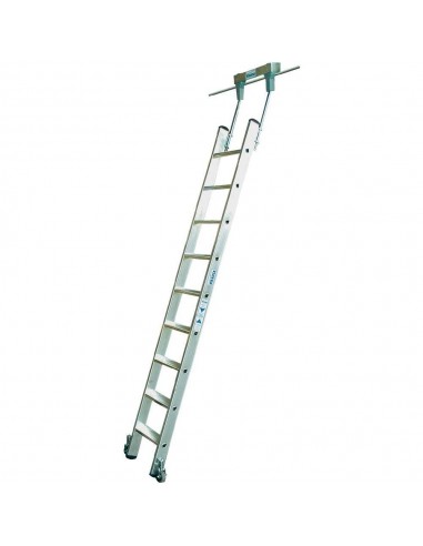 Krause Stabilo Lépcsőfokos Polclétra T-Vezetősínnel 12 Fokos