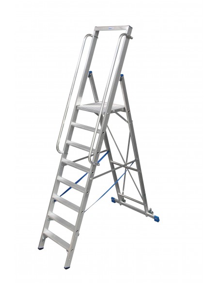 Krause Stabilo Lépcsőfokos Állólétra Nagy Dobogóval 10 Fokos