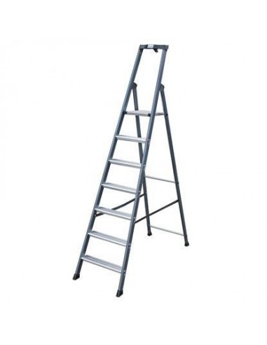 Krause Monto Sepro Lépcsőfokos Állólétra, Eloxált 7 Fokos