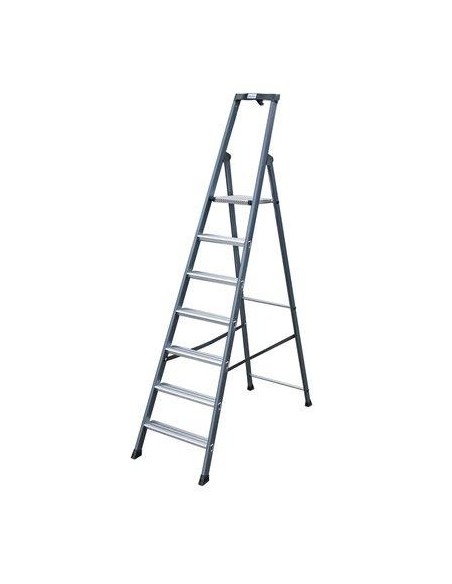 Krause Monto Sepro Lépcsőfokos Állólétra, Eloxált 7 Fokos