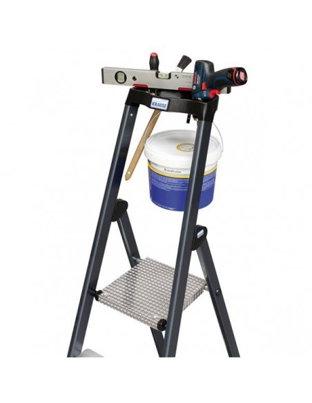 Krause Monto Sepro Lépcsőfokos Állólétra, Eloxált 6 Fokos