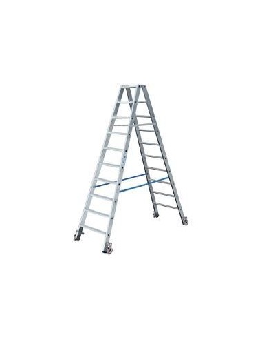 Krause Stabilo Gurítható Két Oldalon Járható Létra 2X10 Fokos