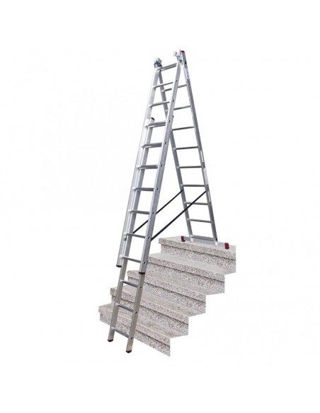 Krause Corda Sokcélú Létra 3X 10 Fokos Lépcsőfunkcióval