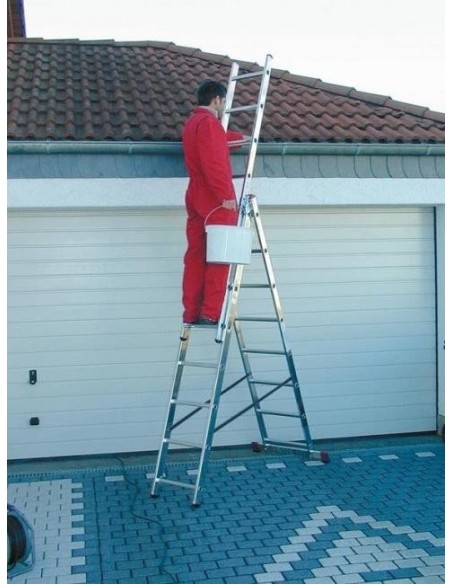 Krause Corda Sokcélú Létra 3X 9 Fokos Lépcsőfunkcióval