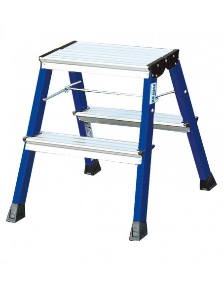 Krause Monto Rolly Gurítható Lépcsőfokos Fellépő 2X2 Fokos Kék