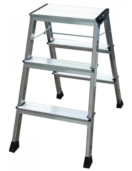 Krause Monto Rolly Gurítható Lépcsőfokos Fellépő 2X3 Fokos Alu