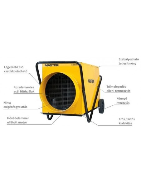 HŐLÉGFÚVÓ MASTER B30EPR (ELEKTROMOS 30KW)