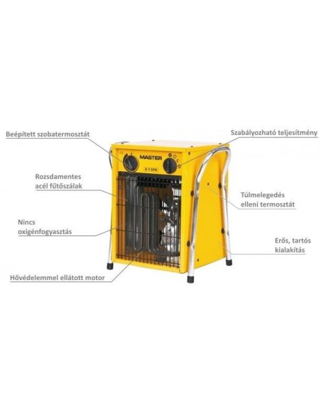 HŐLÉGFÚVÓ MASTER B5EPB (ELEKTROMOS 5KW)