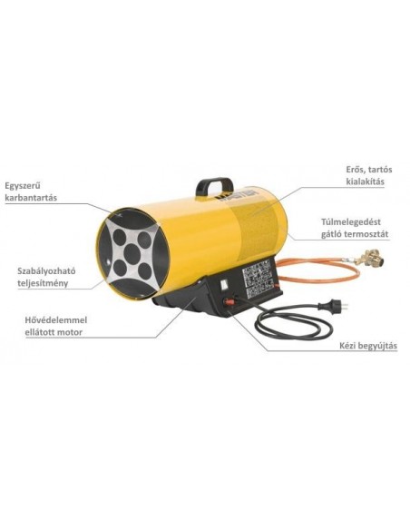 HŐLÉGFÚVÓ MASTER BLP17M (PB GÁZOS 16KW)