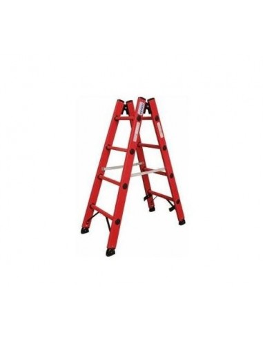 Krause Stabilo Műanyag Két Oldalon Járható Létra 2X12 Fokos