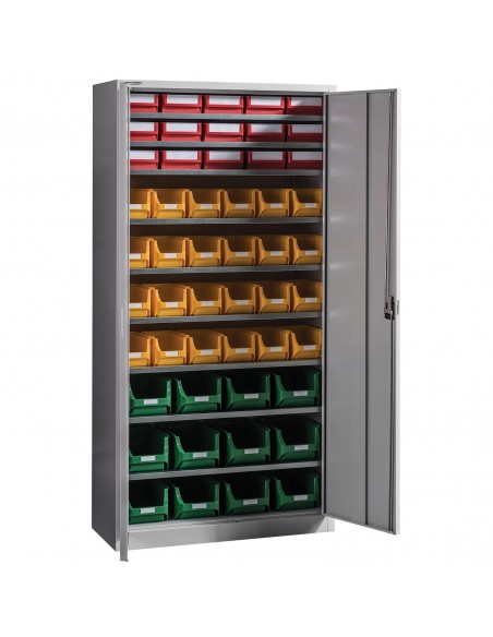 metaloBox EXPERT D-51 Tárolódobozos szekrény 51 dobozzal