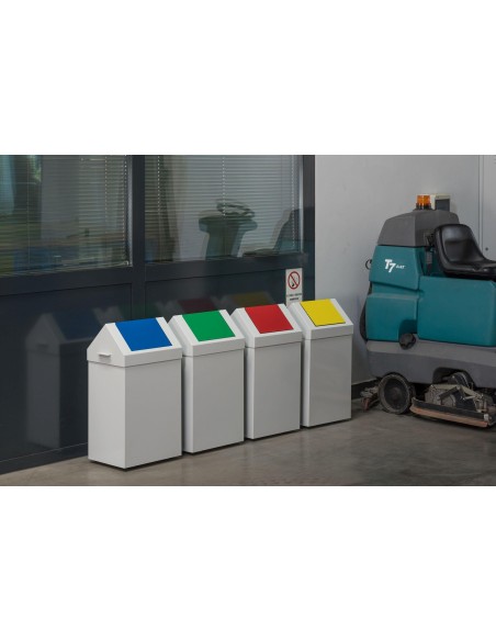 metaloBox SELECT 70L RED Szelektív hulladékgyűjtő