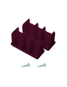 Krause Corda végzáró dugó 77 x 25 mm, lila (pár)
