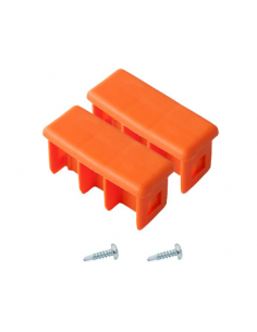 Krause MONTO FELSŐ SZÁRLEZÁRÓ (PÁR) 77x25 MM NARANCS